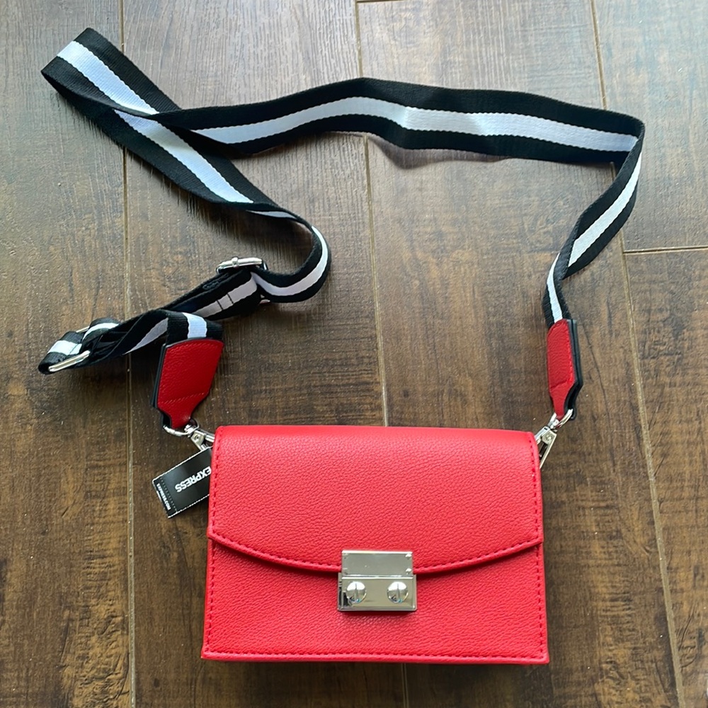 Red Crossbody Bag- Express NWT